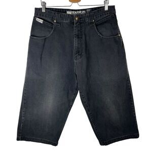 Vintage Y2K 96 North Jeans Mens 36 Shorts Denim Baggy Straight Rap Skate Street